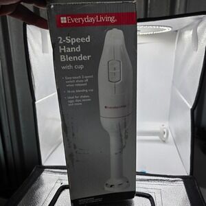 Everyday Living 2-Speed Hand Blender Immersion Blender – Works